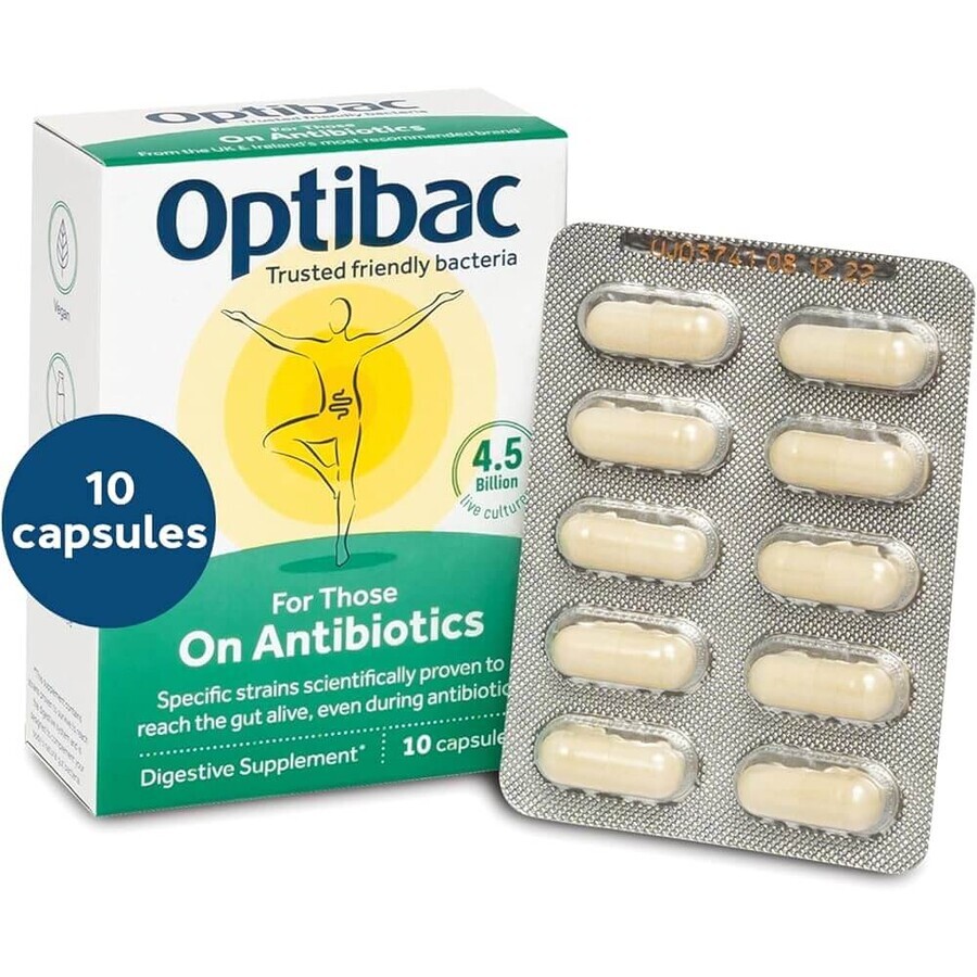 Probiotico, 10 capsule, Optibac