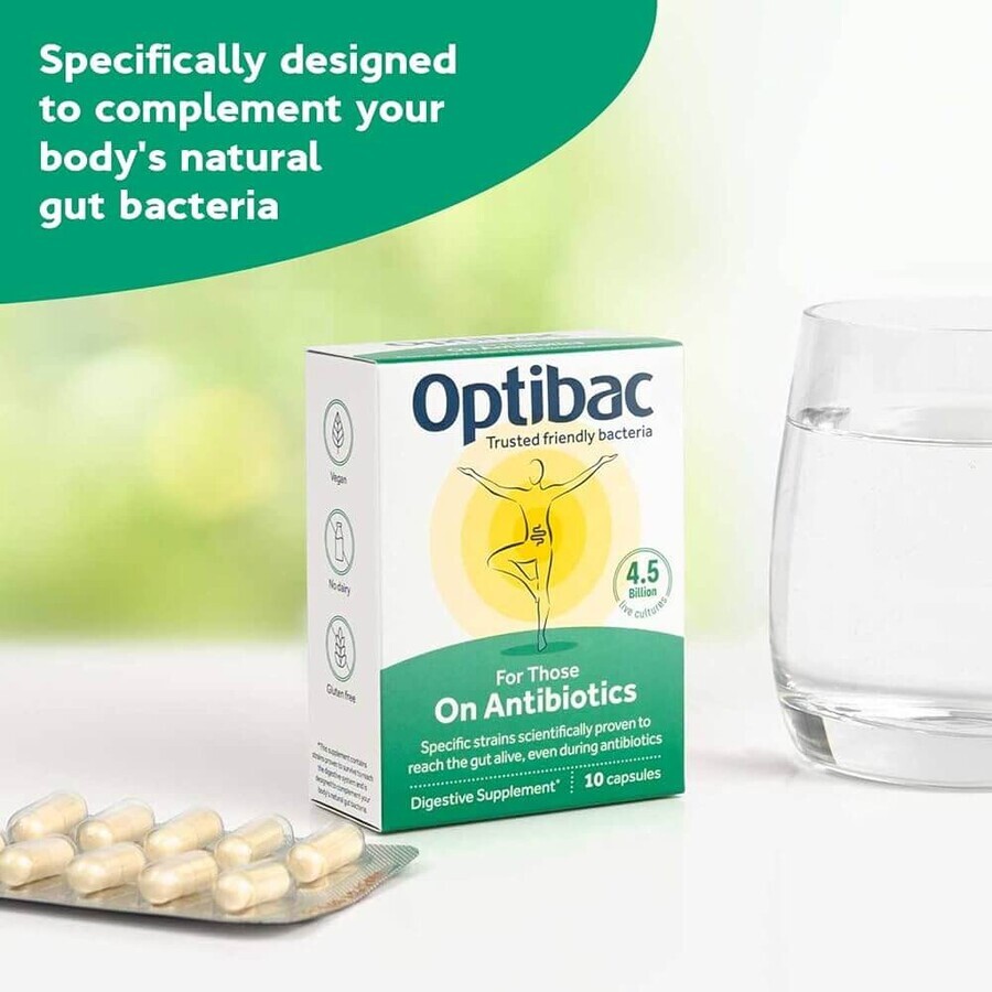 Probiotico, 10 capsule, Optibac