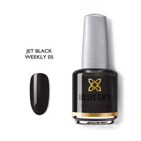 Smalto per unghie Bluesky Jet Black 15ml