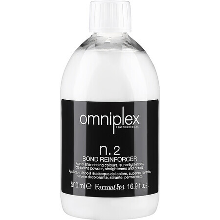 Trattamento per capelli tinti Omniplex No. 2 Bond Reinforcer, 500 ml, Farmavita