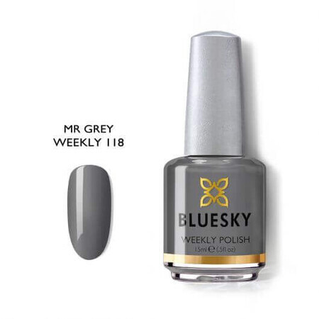 Smalto per unghie Bluesky Mr Grey 15ml