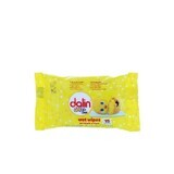 Salviettine umidificate per bambini x 15 pz, Dalin Soft & Clean