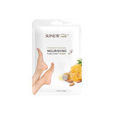 SunewMED+ Maschera piedi idratante con olio di mandorle dolci e pappa reale 40 g RO