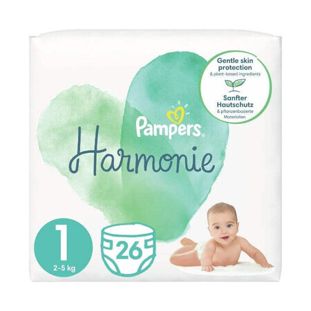 Pampers Harmony 1, 2-5kg (26)