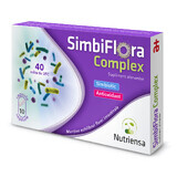 SimbiFlora Complex, 10 capsule vegetali, Antibiotice SA