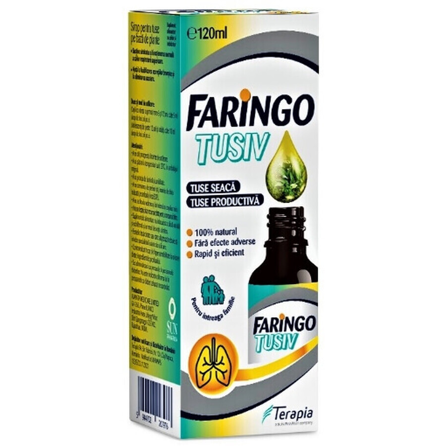 Faringo Tusiv sciroppo, 120 ml, Terapia