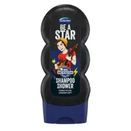 Be a Star shampoo e gel doccia, + 3 anni, 230 ml