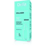 Siero idratante idratante al collagene, 30 ml, Delia Cosmetics