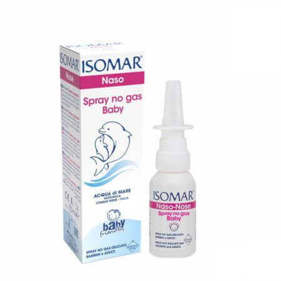 Isomar Naso Spray No Gas Baby Acqua di Mare Isotonica 30 ml