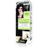 Colorante per capelli Cameleo Color Essence, 1.0 Black, Delia Cosmetics