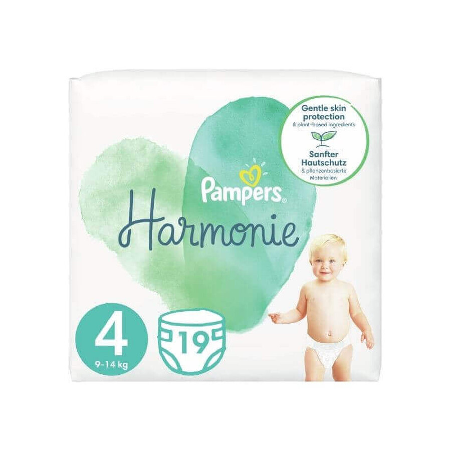 Pampers Harmony 4, 9-14kg (19)