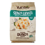 Eco crackers con quinoa, 200g, Yukibio