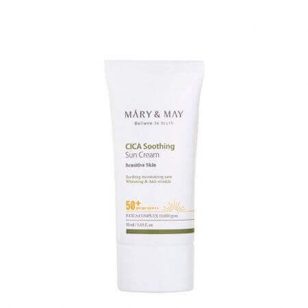 Crema solare con SPF50+, 50 ml, Mary e May