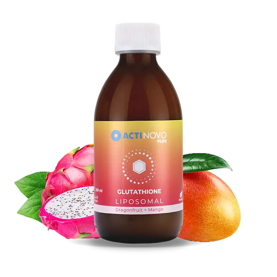 Liposomal Glutathione, Dragonfruit & Mango, 400 mg, 250 ml, Actinovo recensioni