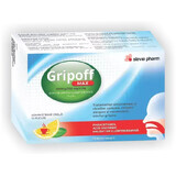 Gripoff Max 1000 mg/200 mg/4 mg, 10 bustine, Slavia Pharm