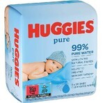 Huggies Pure Extra Care Salviettine, 3 confezioni da 56 salviette