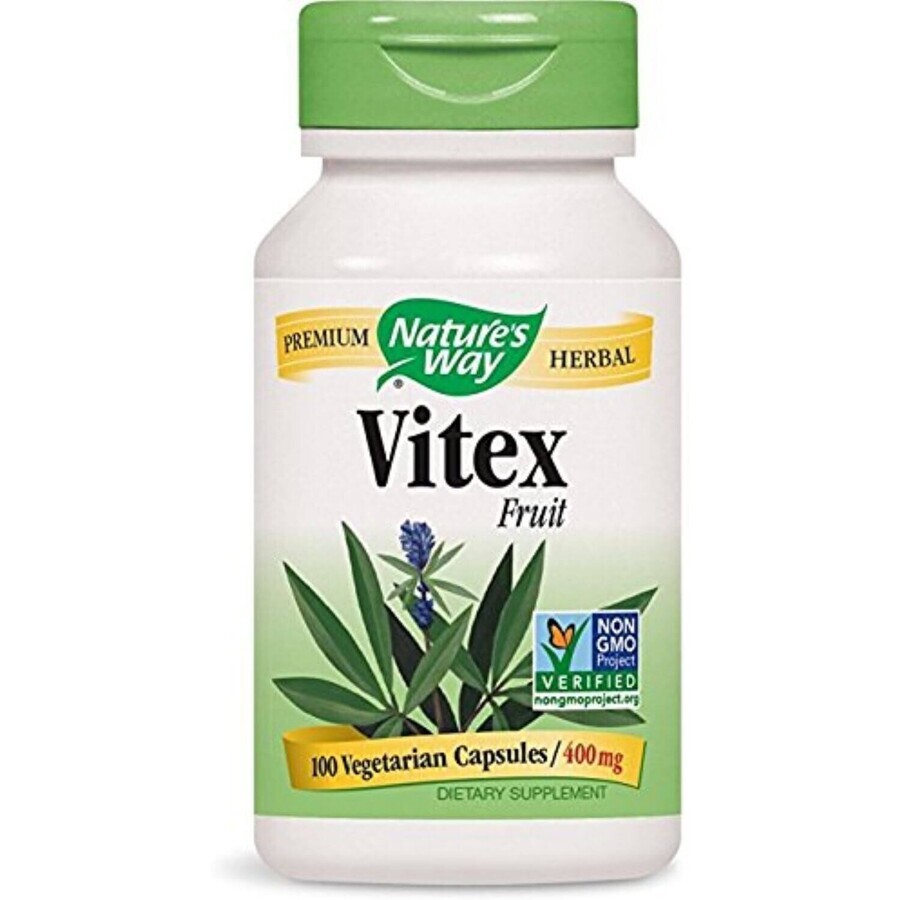 Vitex, 400 mg 100 capsule vegetali, Nature's Way