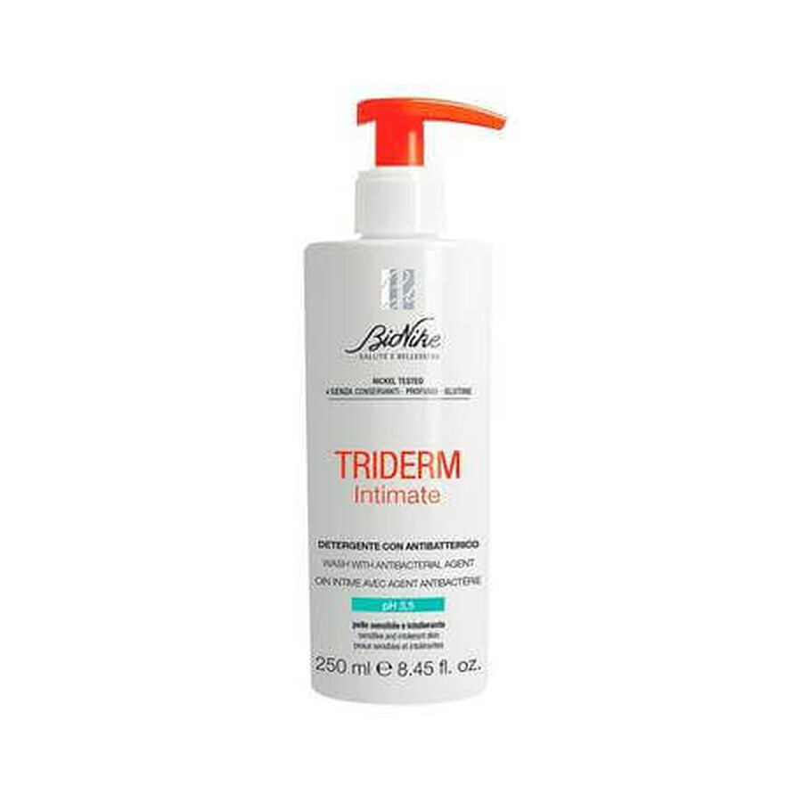 Bionike Triderm - Intimate Detergente Intimo con Antibatterico pH 3.5, 250ml