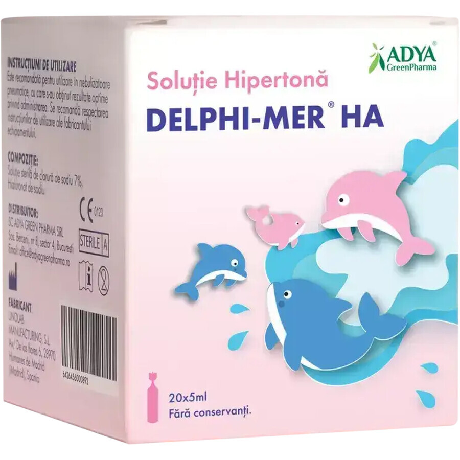 Delphi-Mer HA Sol Hypertona 5ml x 20 - Adya Green Pharma