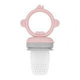Dispositivo per la pappa, 100% silicone Premium, 6 mesi+, Pinky Pink, Minikoioi