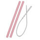 Set cannuccia e pennello in silicone, Pinky Pink &amp; Brush, Minikoioi