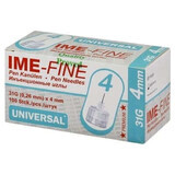 IME-FINE Aghi per insulina 31G/4mm x 100 pz., IME-DC Diabet Srl