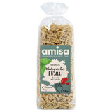 Fusilli di riso integrale senza glutine Amisa, 500 g, Bio Holistic
