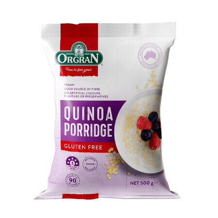 Porridge di quinoa, 500gr, Orgran