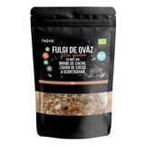 Farina d'avena fine con un cuore di fave di cacao, zucchero di cocco e cannella eco, 200 g, Niavis