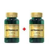 Confezione di Estratto di Astragalo, 9000 mg, 60+30 capsule, Cosmopharm
