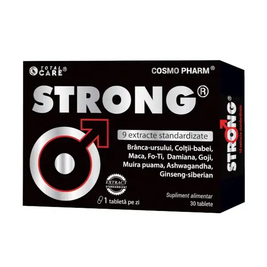 Pacchetto Strong, 30 compresse + 30 compresse, Cosmopharm