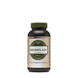Bromelina di marca naturale Gnc 500mg, bromelina, 60 Tb
