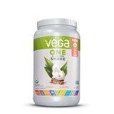 Vega One Frullato nutrizionale tutto in uno, proteine ​​vegetali, al gusto di cocco e mandorla, 687 G