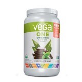 Vega One Shake proteico vegetale all-in-one al gusto di cioccolato e menta, 678 G