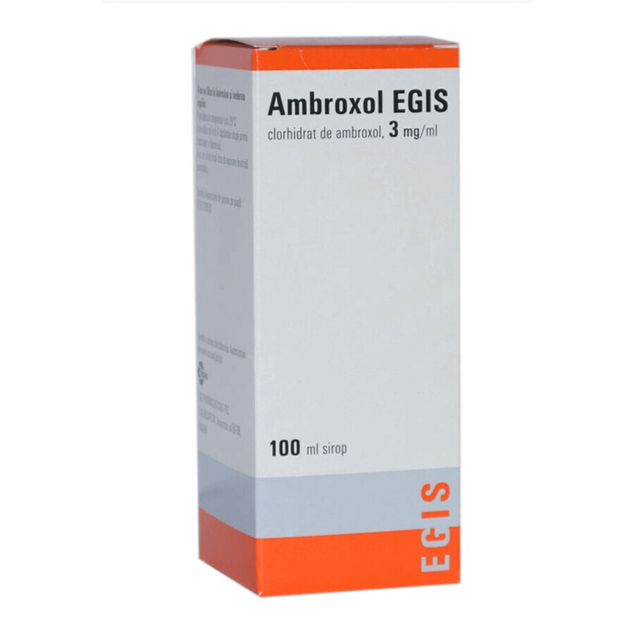 Ambroxol EGIS 3 mg/ml sciroppo x 100 ml