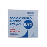 Monico Sodio Cloruro 0,9% Preparazione Iniettabile 5x10ml