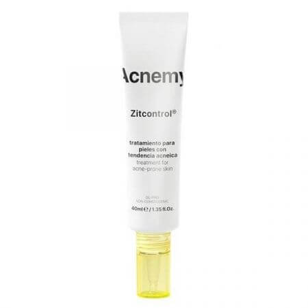 Crema per la pelle dell'acne con niacinamide e acido salicilico Zitcontrol, 40 ml, Acnemy