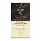 Tintura per capelli My Color Elixir, tonalità 4.0, Apivita
