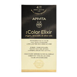 Tintura per capelli My Color Elixir, tonalità 4.11, Apivita