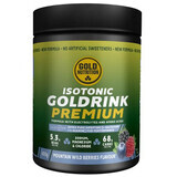 Bevanda isotonica al sapore di frutti di bosco Isotonic Gold Drink Premium, 600 g, Gold Nutrition
