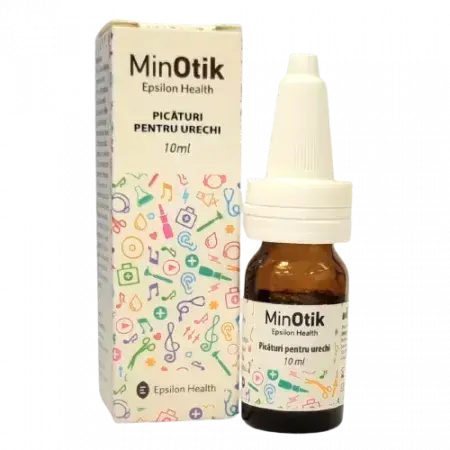 Gocce auricolari MinOtik, 10 ml, Epsilon Health
