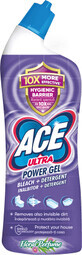 ACE Soluzione detergente per WC Ultra Power Gel floreale, 750 ml