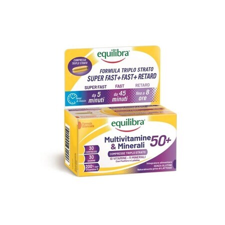Multivitamine & Minerali 50+ Equilibra® 30 Compresse