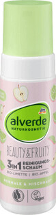 Alverde Naturkosmetik Beauty&amp;Fruity schiuma detergente 3in1, 150 ml