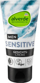 Alverde Naturkosmetik MEN Crema viso sensibile per uomo, 50 ml