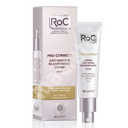 RoC Pro-Correct Crema Anti Rughe Ricca 40 ml
