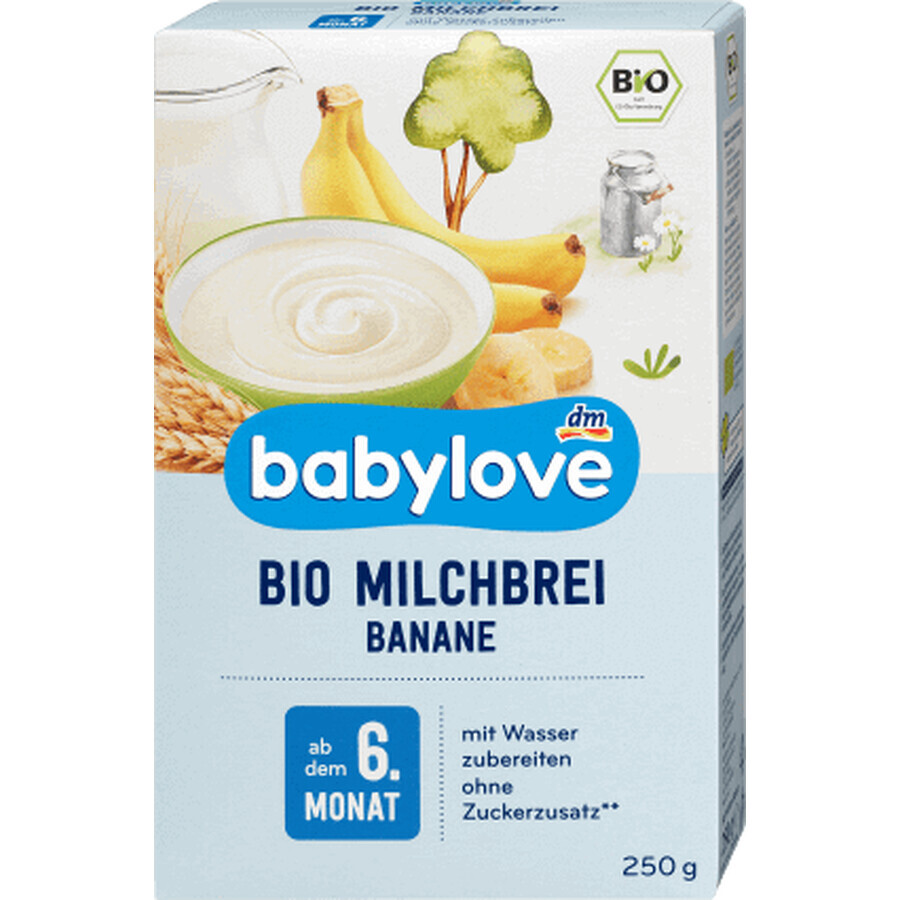 Babylove Porridge di banane 6+, 250 g