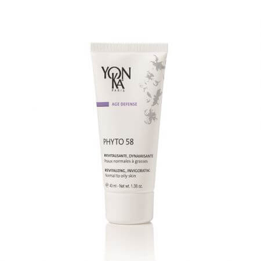 Crema rigenerante per pelli normali-grasse Age Defense Phyto 58 PNG, 40 ml, YonKa