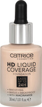 Fondotinta liquido Catrice HD Coverage 020 Rose Beige, 30 ml
