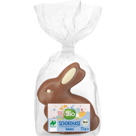 DmBio Coniglietto di cioccolato al latte, ECO, 75 g